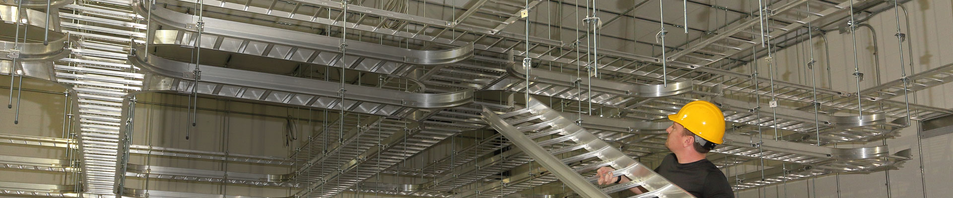 1 person cable tray installation 